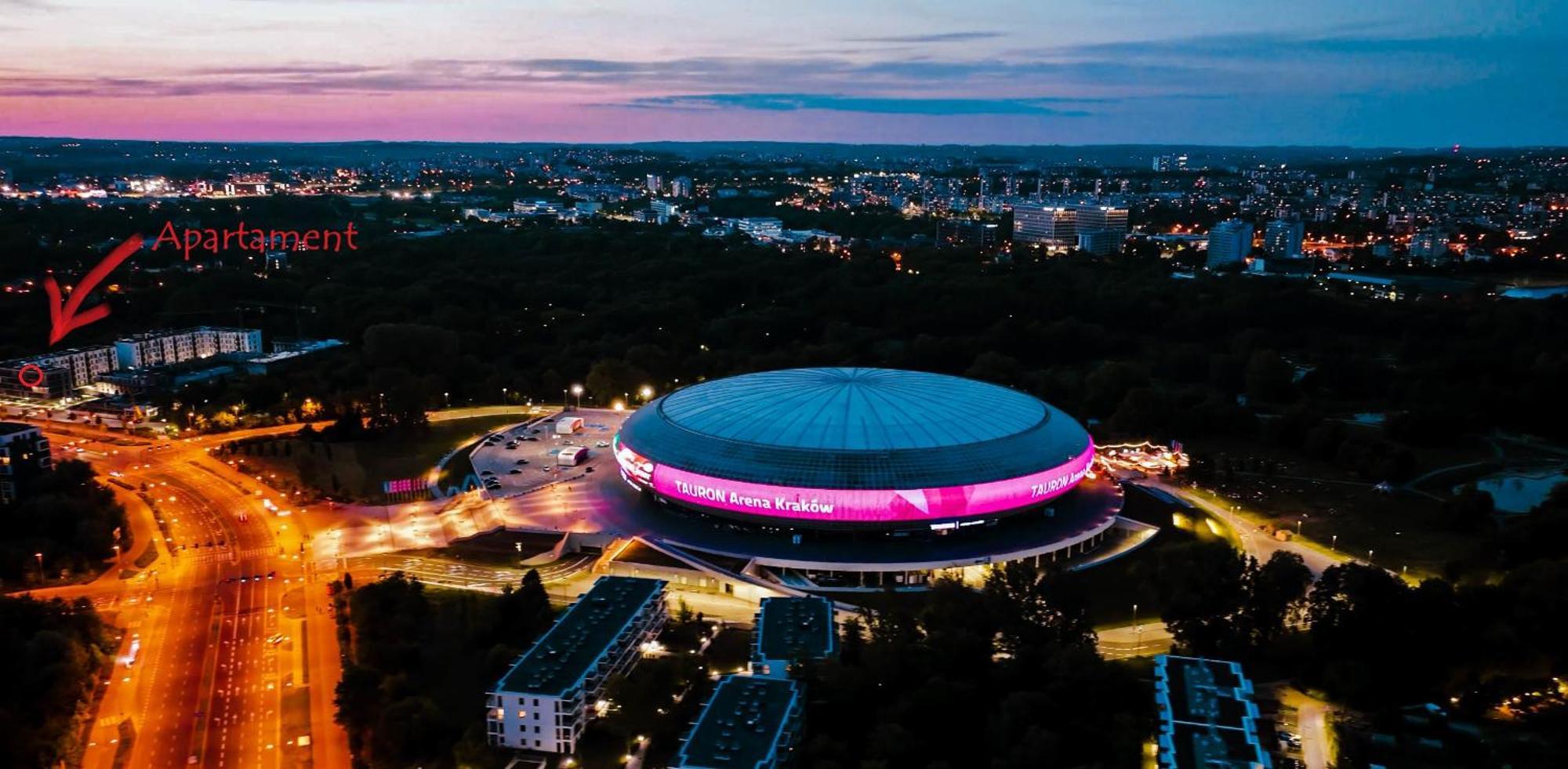 Lema Tauron Arena Two Bedroom Apartment คราคูฟ ภายนอก รูปภาพ